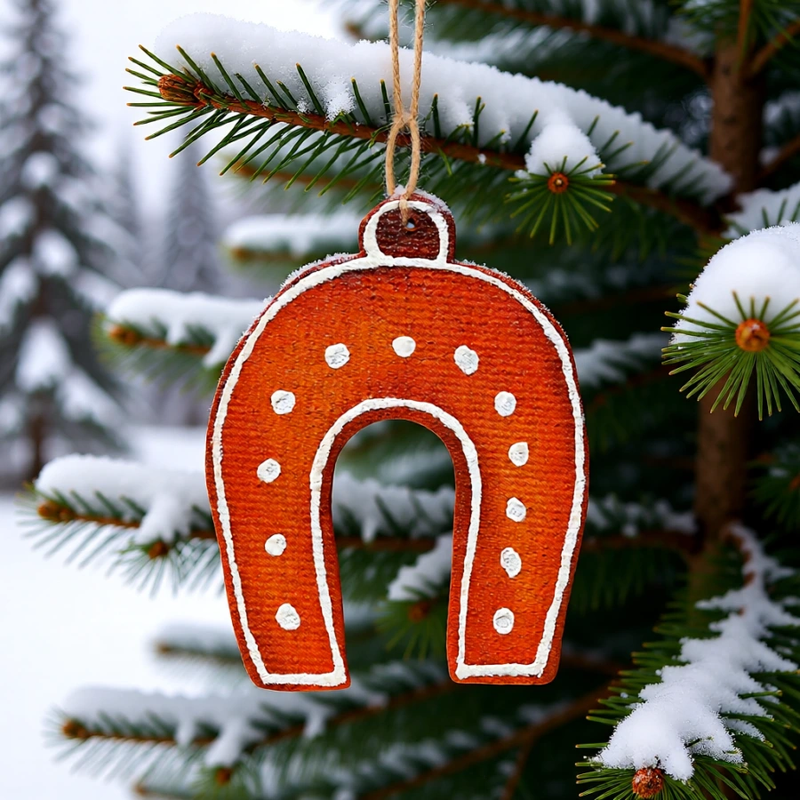 Veľké ozdoby, Podkova 33 x 25,5 cm