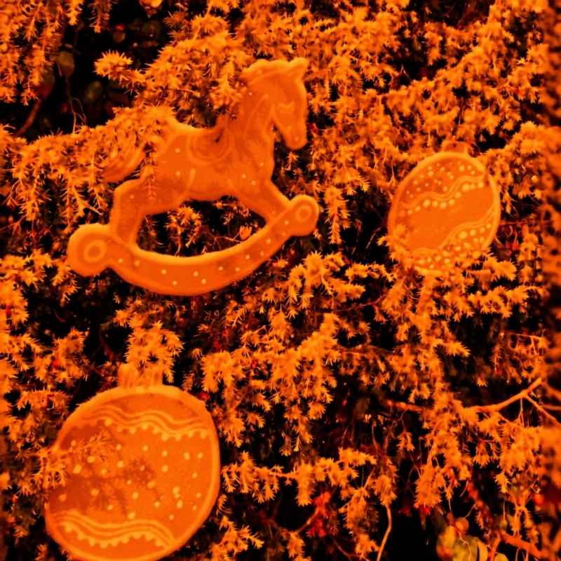 Veľká vianočná ozdoba, Guľa 27,2 x 30 cm 6