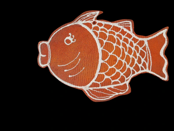 Veľké ozdoby, Pstruh 35 x 25,5 cm 2