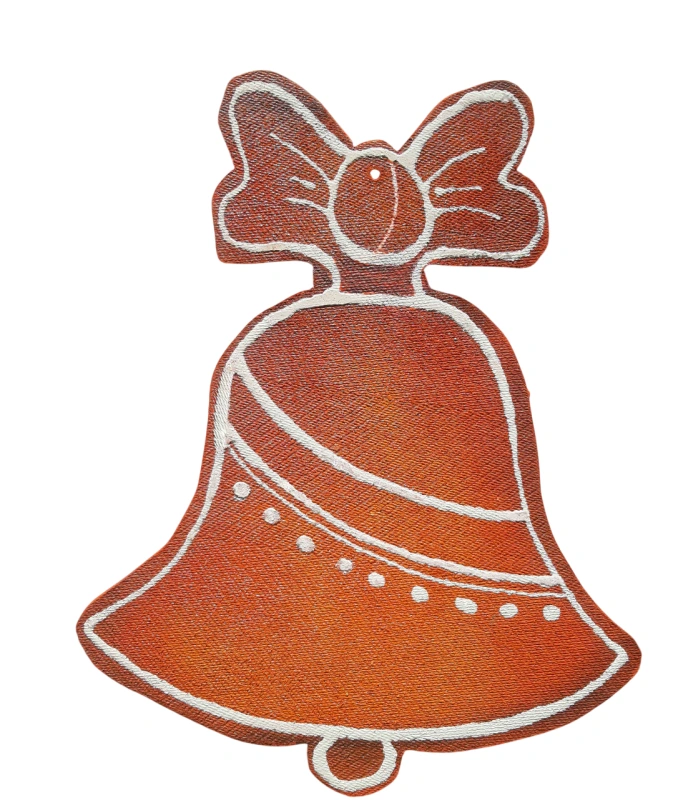 Veľké vianočné ozdoby, Zvonček 43,5 x 34,2 cm 1