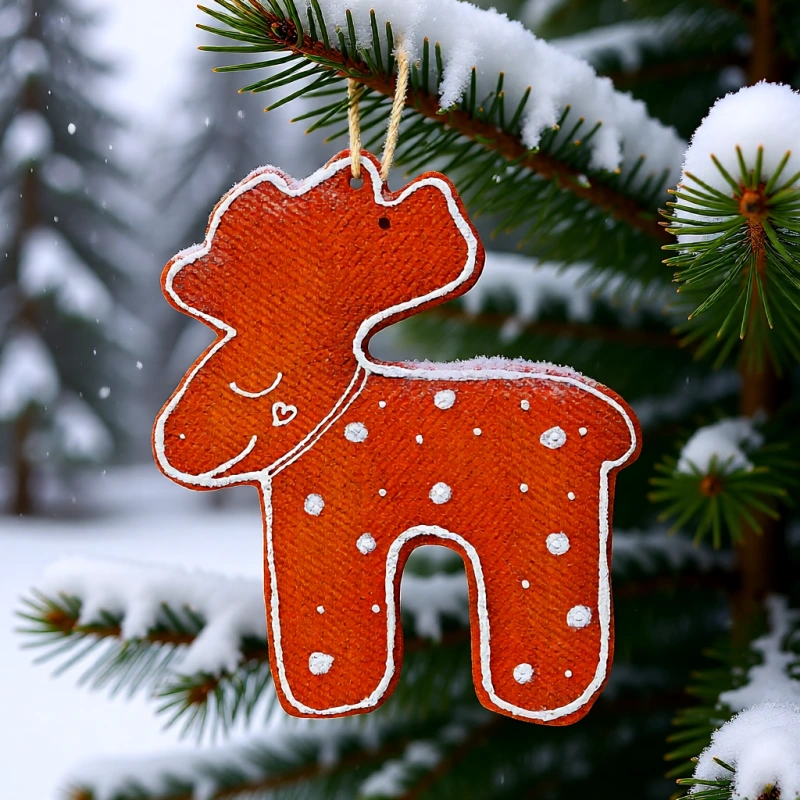 Veľké ozdoby, Jeleň 39,5 x 34,2 cm