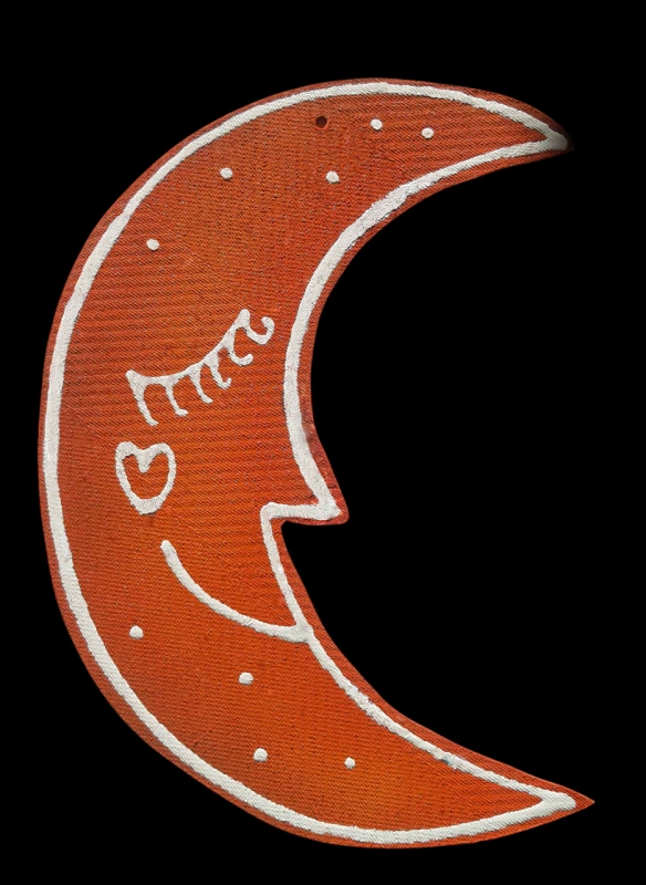 Veľké ozdoby, Mesiac  27 x-38 cm 3