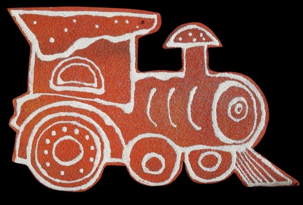 Veľké ozdoby, Lokomotiva 44,9 x 28,3 cm 2