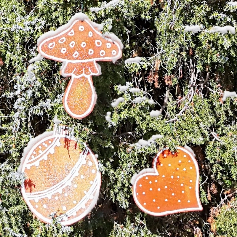 Veľké vianočné ozdoby, Guľa 36,4-x 39,8 cm 7