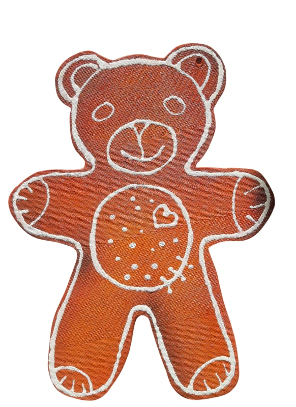 Veľké vianočné ozdoby, Macík 38 x 27,5 cm 3