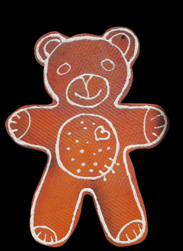 Veľké vianočné ozdoby, Macík 38 x 27,5 cm 4