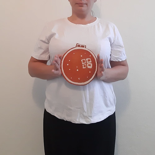 Veľké ozdoby, Guľa 19,3 x 18,2 cm 1