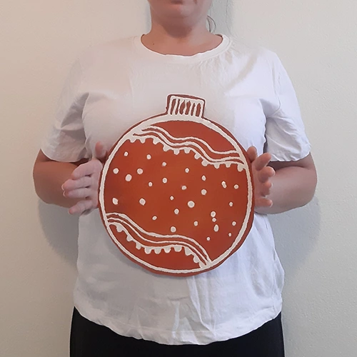 Veľké ozdoby, Guľa 27,2 x 30 cm 1